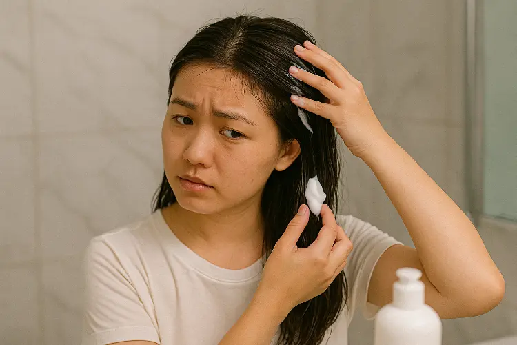 Hindari Menggunakan Kondisioner di Kulit Kepala