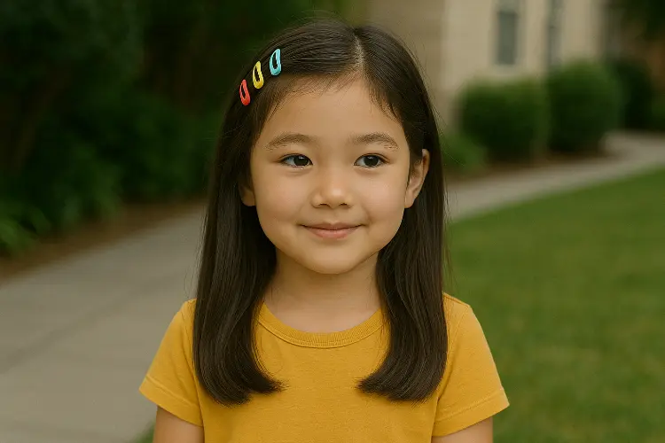 Jepit Rambut Warna-Warni - Simple Tapi Selalu Menggemaskan